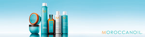 Moroccanoil products including hydrating mask, hair spray, shampoo, conditioner and moroccanoil oil treatment